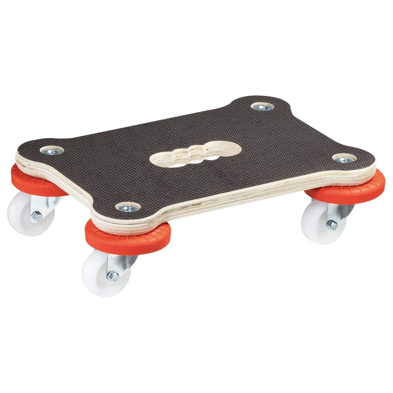 WAGNER moving dolly MM 1355 I 33 x 23 cm - ideal for heavy transport boxes with sensitive contents I non-slip & gentle on walls I load capacity 200 kg - 20135501