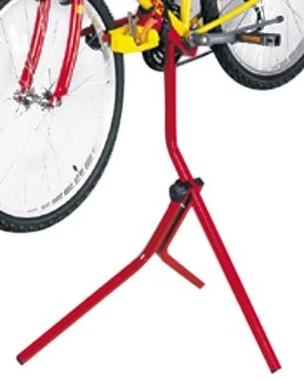 Mottez Workshop Kickstand for 1 Bicycle Red
