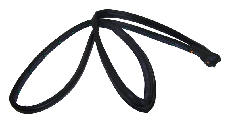 Crown Automotive 5017463AF Left Side Door Weatherstrip,Black - Image 1