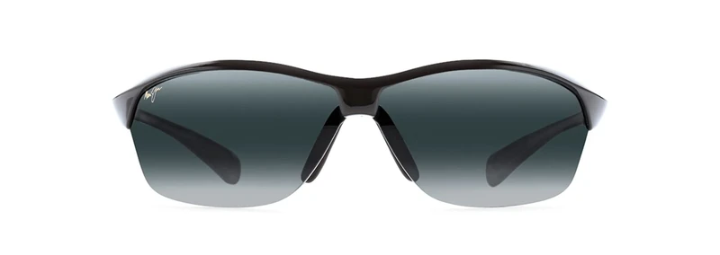 Maui Jim Sunglasses, Grey Hot Sands Gloss Blac, M