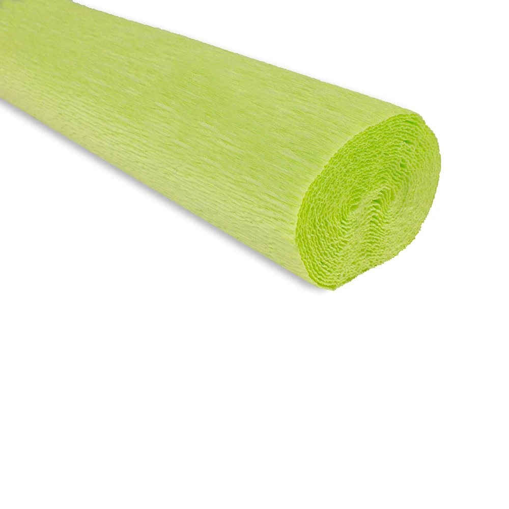 FloristryWarehouse Crepe Paper roll 180g (50X250cm) Lime (Shade 558)