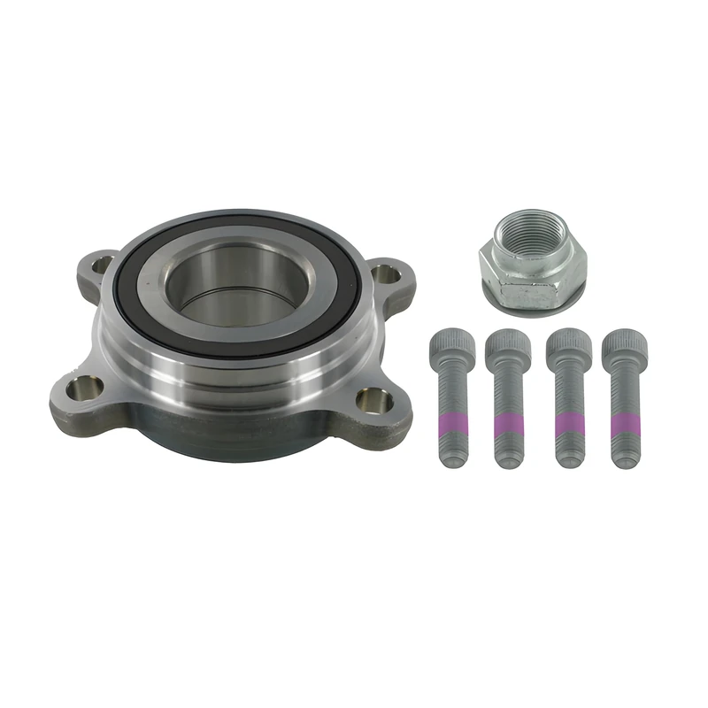SKF Wheel Bearing Kit With Integrated ABS Sensor VKBA 3502 Position Front Axle Height 73 mm Length 137 mm Width 131 mm - OE Quality