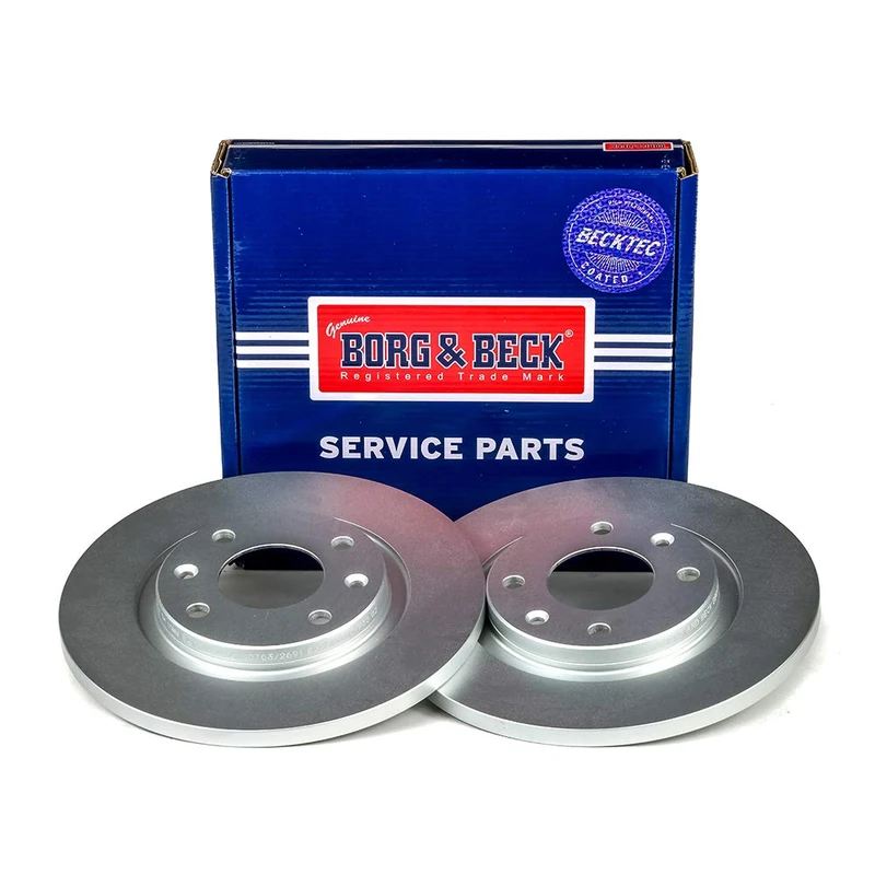 Borg & Beck BBD4078 Brake Disc Pair To Fit Cit C2 C3 Berlingo Partner 96-