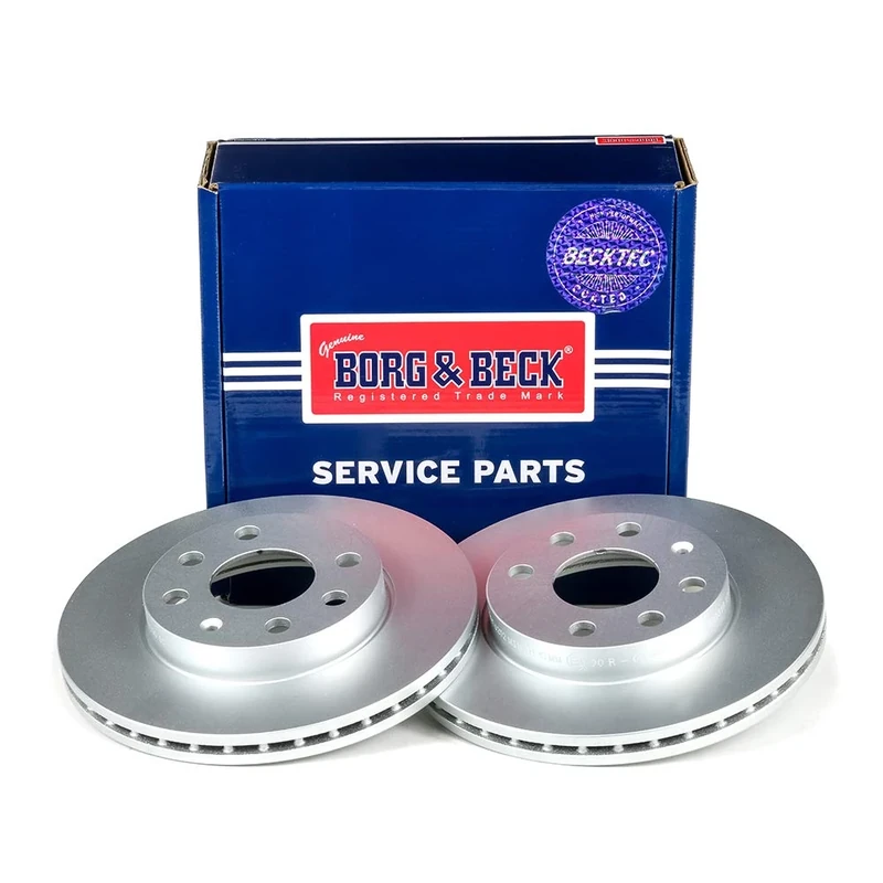 Borg & Beck BBD4252 Brake Disc Pair To Fit Vauxhall Corsa 1 0-1 2 2000-