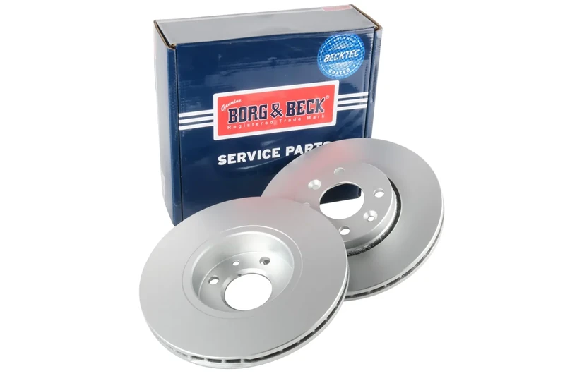Borg & Beck BRAKE DISC PAIR Nissan Micra 03-
