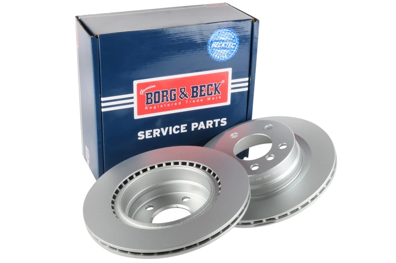 Borg & Beck BRAKE DISC PAIR BMW 120d 04-
