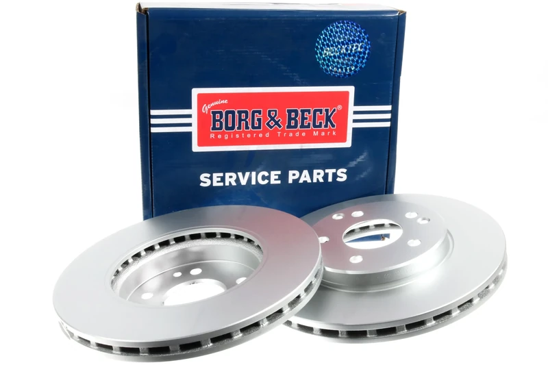 Borg & Beck BRAKE DISC PAIR Mercedes EC classCLKSLK