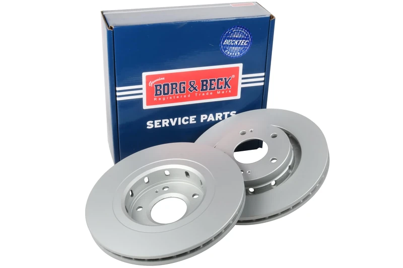 Borg & Beck BRAKE DISC PAIR Toyota Yaris 06-