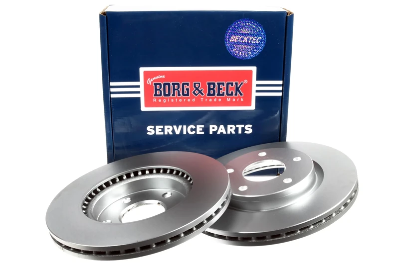 Borg & Beck BRAKE DISC PAIR Nissan Juke 07/10-