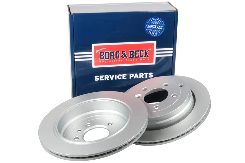 Borg & Beck BRAKE DISC PAIR Land Rover Disco 2.7d 10/04-