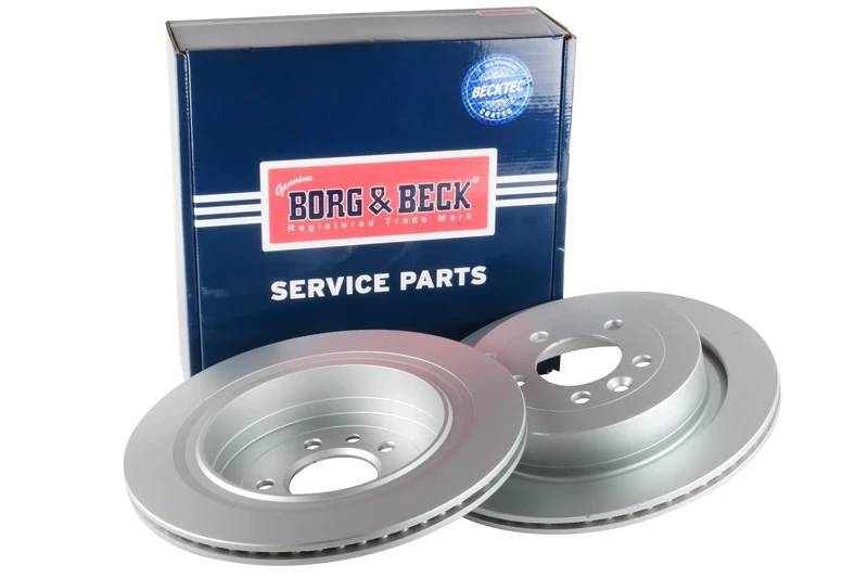 Borg & Beck BRAKE DISC PAIR Land Rover Disco 3/4 RR Sport