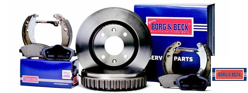 Borg & Beck BBD4548 Brake Disc Pair (Rear): Audi A4 RS4/S4 04-