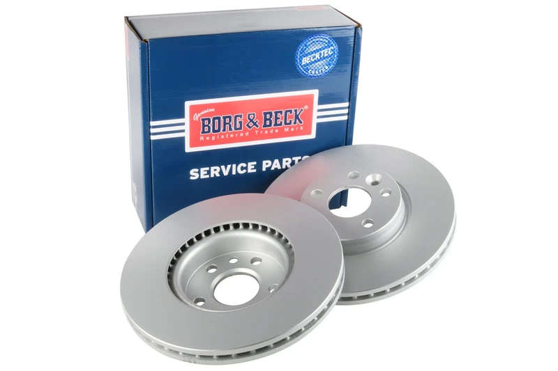 Borg & Beck BRAKE DISC PAIR Ford Mondeo Galaxy S-Max 07-