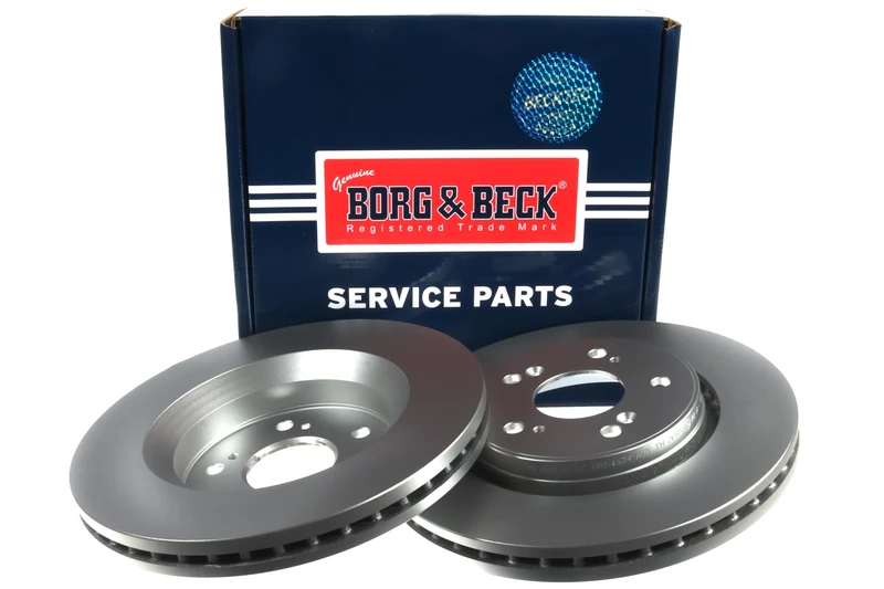 Borg & Beck BRAKE DISC PAIR Honda CRV III 07-