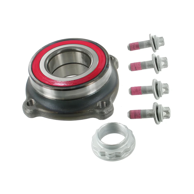 SKF Wheel Bearing Kit With ABS Sensor Ring VKBA 3445 Rear Axle Position Height 73 mm Length 137 mm Width 131 mm - OE Quality