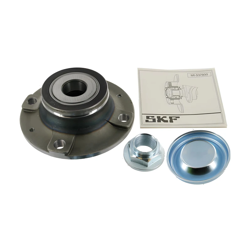 SKF Wheel Bearing Kit With Integrated ABS Sensor VKBA 3585 Rear Axle Position Height 73 mm Length 137 mm Width 131 mm - OE Quality