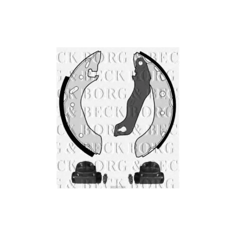 Borg & Beck BBS1018K Brake Shoe Kit To Fit Ford Fiesta Ka 96-08