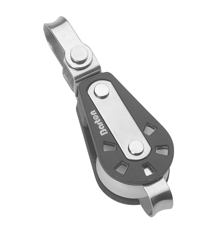 Barton 49084 Single Block with Swivel and becket - Ball Bearing Sheave (Size 3) - Image 1
