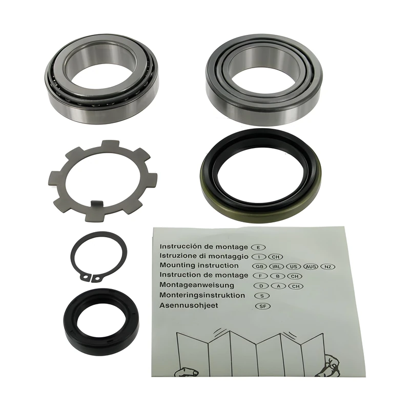 SKF Wheel Bearing Kit With Shaft Seal VKBA 1978 Position Front Axle Outer Diameter 68 mm Height 111 mm Length 111 mm Width 84 mm - OE Quality
