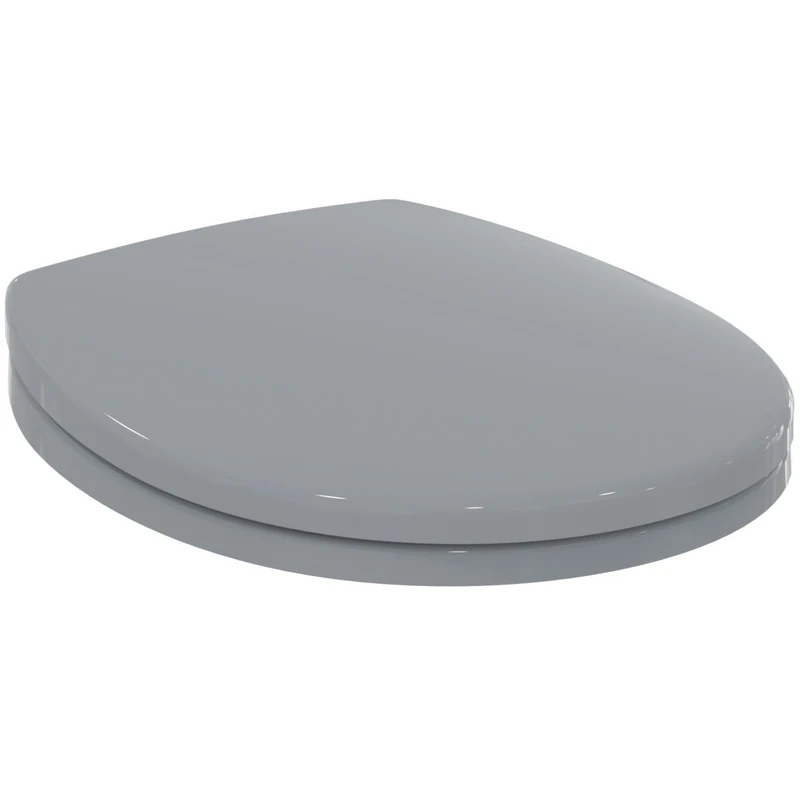 Ideal Standard S4065LJ Original Contour 21+ WC seat in Sandwich Design, Toilet lid, Toilet seat, Grey