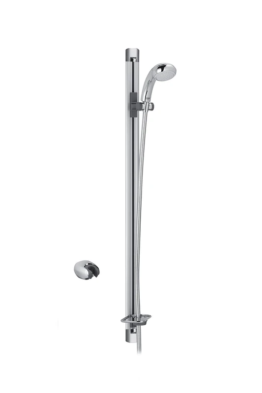 Mira Showers Flex Fittings Kit with Shower Head & 2 M Shower Hose Chrome 1.1603.125