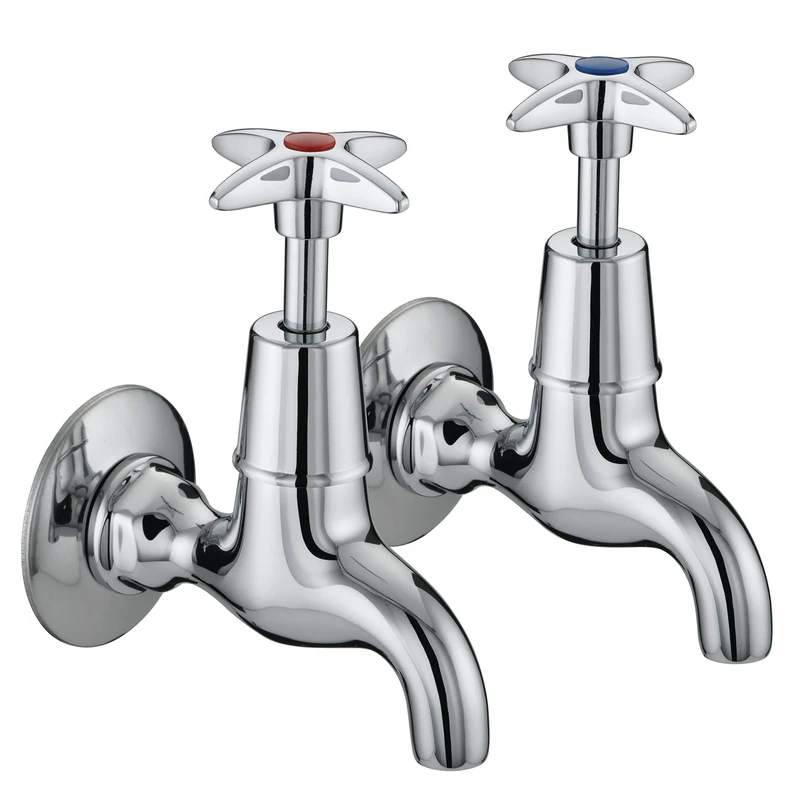 Bristan VAX BIB C Value Crosshead Bib Kitchen Sink Taps, Chrome