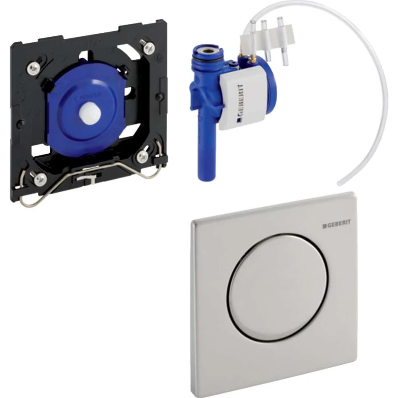 Geberit Final HyTouch Pneumatic, Mambo, Stainless Steel, 116013FW1