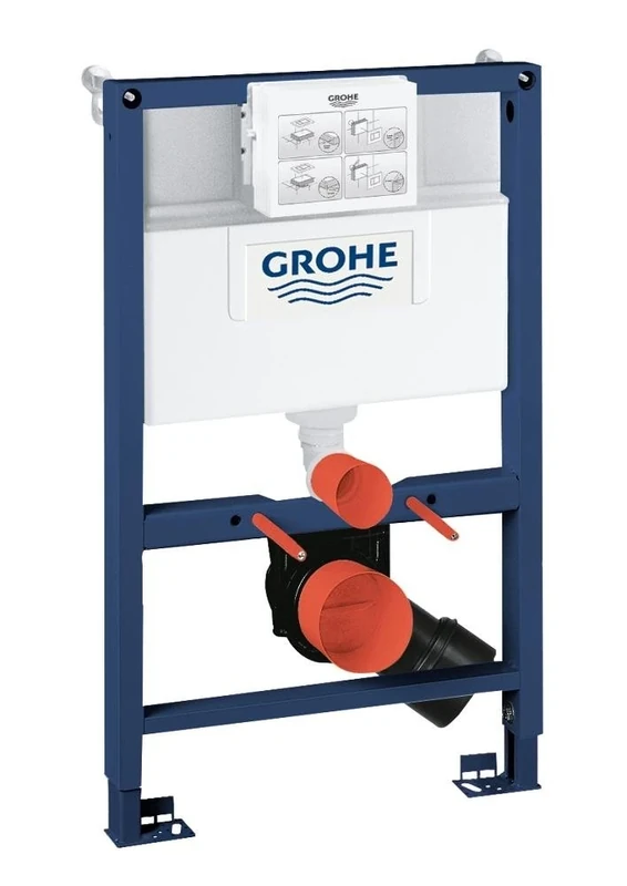 GROHE 38948000 0.82m Rapid SL 2-in-1 Universal Installation System with 6-9Litre Flushing Cistern for WC