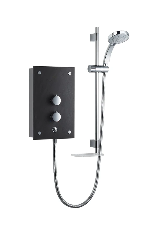 Mira Showers Galena Electric Shower 9.8 KW Electric Shower Slate 1.1634.117