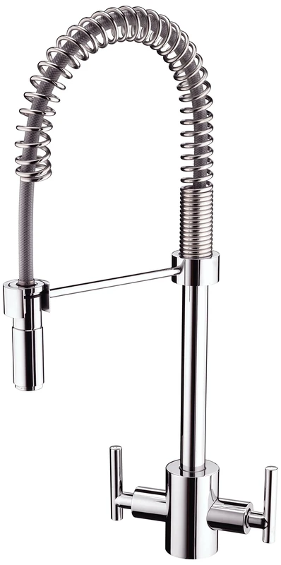 Bristan AR SNKPRO C Artisan Professional Kitchen Sink Mixer Tap with Pull Out Hose, Chrome