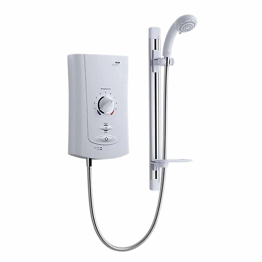 Mira 1.1759.001 White / Chrome Advance 9.0 kW Electric Shower for LP
