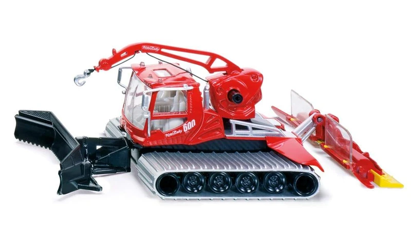 siku 4914, PistenBully, 1:50, Metal,Plastic, Red, Extendable cable winch - Image 1