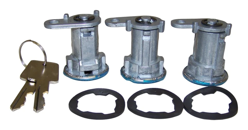 Crown Automotive 8122874K3 Door Lock Cylinder and Key by Crown Automotive