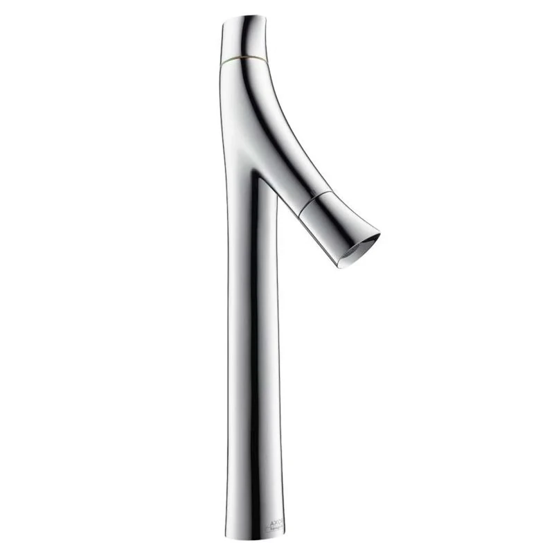 Hansgrohe 12013000 2 Handle Washbasin Fitting Axor Starck Organic 435 Without Pushrod for Washbasin, Chrome