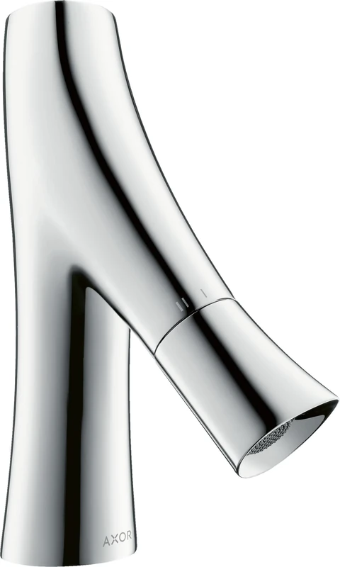 Axor hansgrohe Starck Organic Pillar Tap 50 Without Drain Fitting Colour: Chrome 12110000 Plated, Auslaufhöhe 50mm