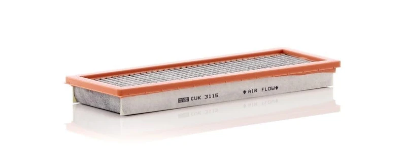 MANN-FILTER CUK 3115 Cabin Air Filter - Pollen Filter with Activated Carbon - for Off-Highway Applications - Image 1