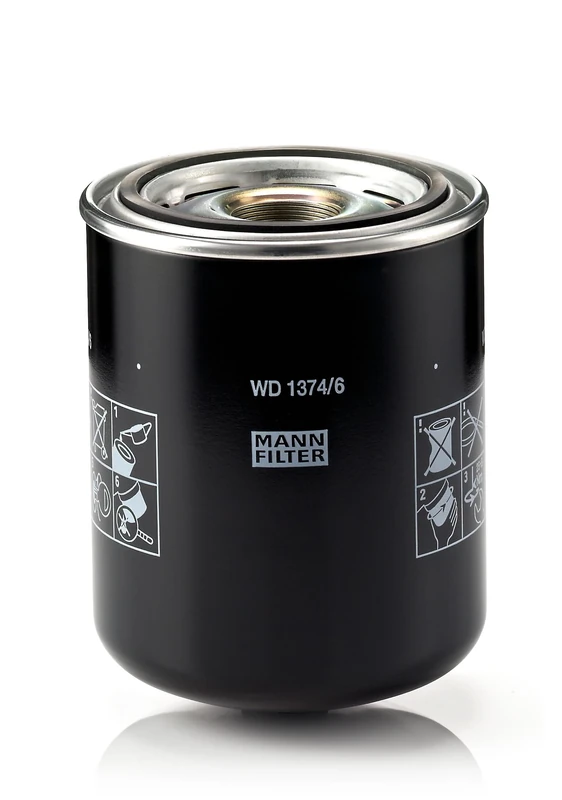 MANN-FILTER WD 1374/6 Oil Filter Hydraulics filter - for Off-Highway Applications