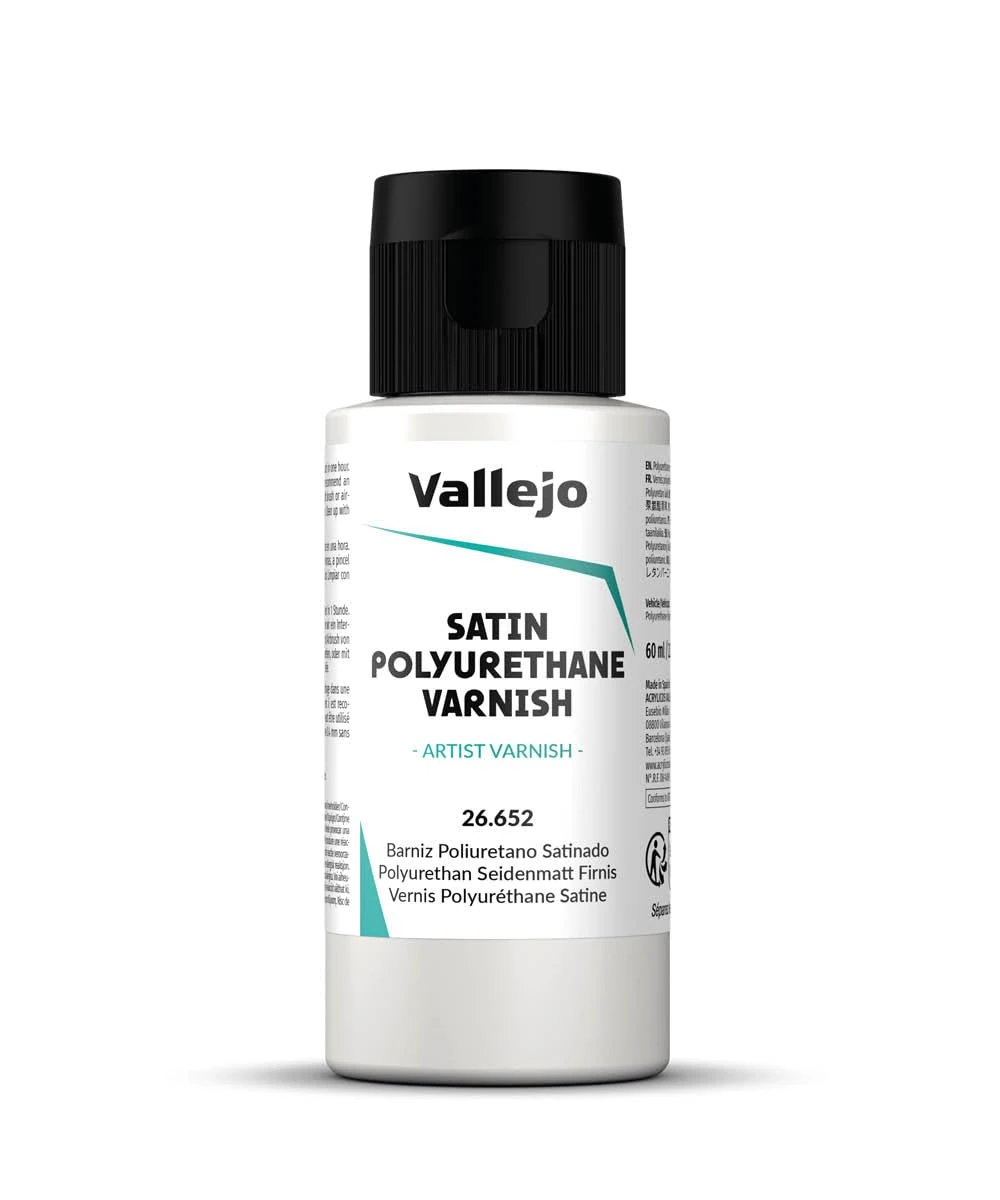 Vallejo Model Color 60 ml Satin Polyurethane Varnish