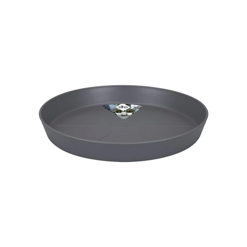 elho Loft Urban Saucer Round 41 - Saucer for Outdoor & Accessories - Ø 41.0 x H 5.2 cm - Black/Anthracite