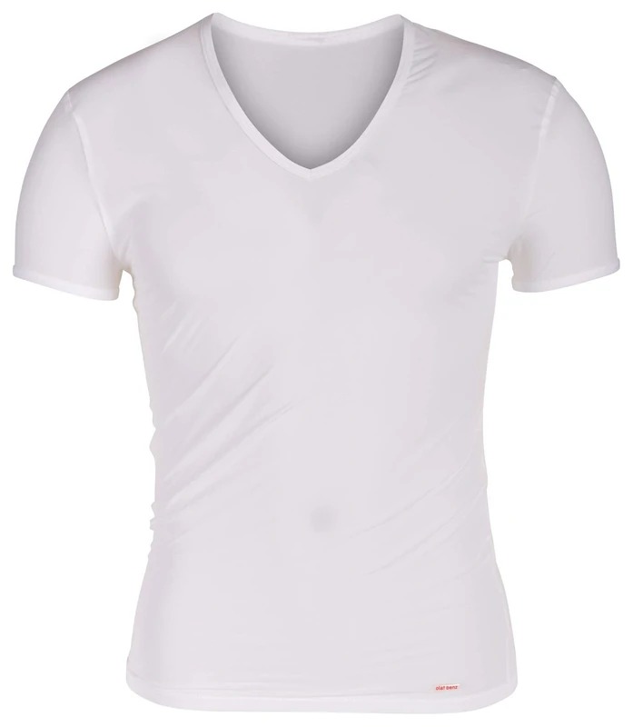 Olaf Benz Men's RED0965 V-Neck Low Vest, White-Weiß (White 1000), Medium