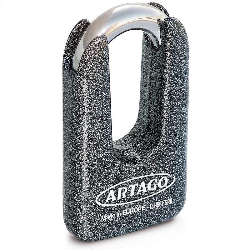 Artago 69T/B State-of-the-art Motorcycle Disc Lock, SRA, Sold Secure & ART4 Approved, BUNKER SELECTION, Maximum Resistance Tested MONOBLOK Forged Steel Body, Unique Design, Anti Theft Wheel Brake Lock