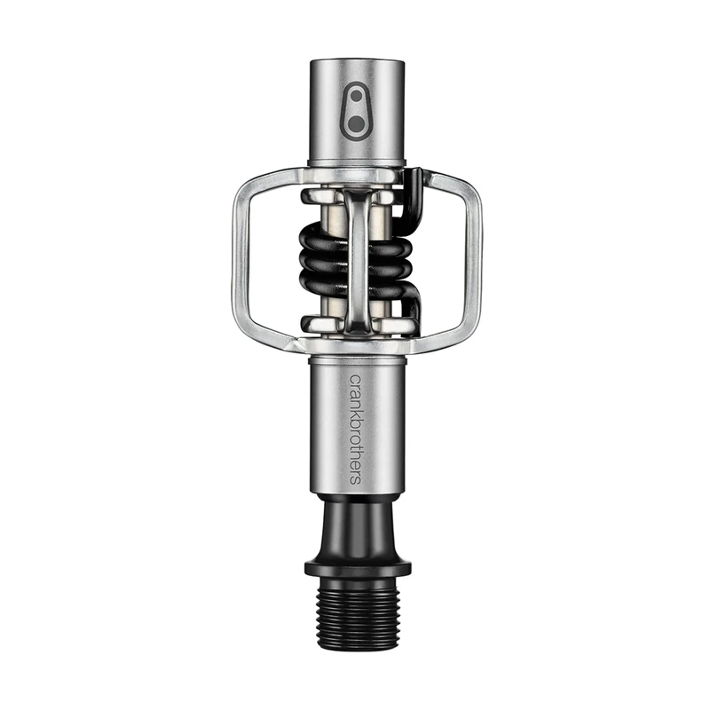 Crankbrothers Eggbeater-1 Pedals, Silver with Black Spring