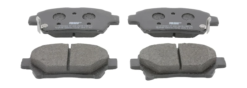 FERODO Brake Pads | FDB4236 | OE-Matching Quality | Eco-Friction Fuse+ Technology | Pack of 4