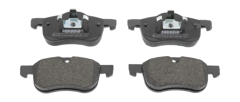 Ferodo FDB1355 Brake Pad Set, disc brake - (set of 4)