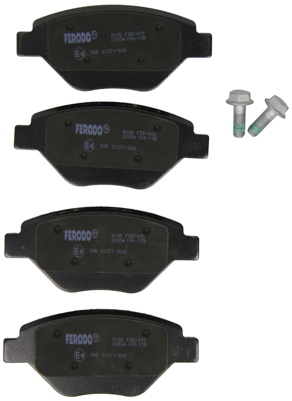 Ferodo FDB1409 Brake Pad Set, disc brake - (set of 4)