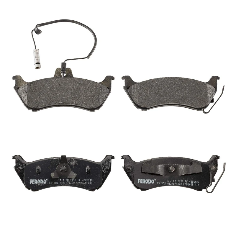 Ferodo FDB1608 Brake Pad Set, disc brake - (set of 4)