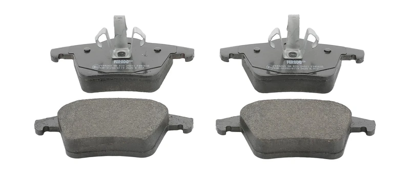 Ferodo FDB1632 Brake Pad Set, disc brake - (set of 4)