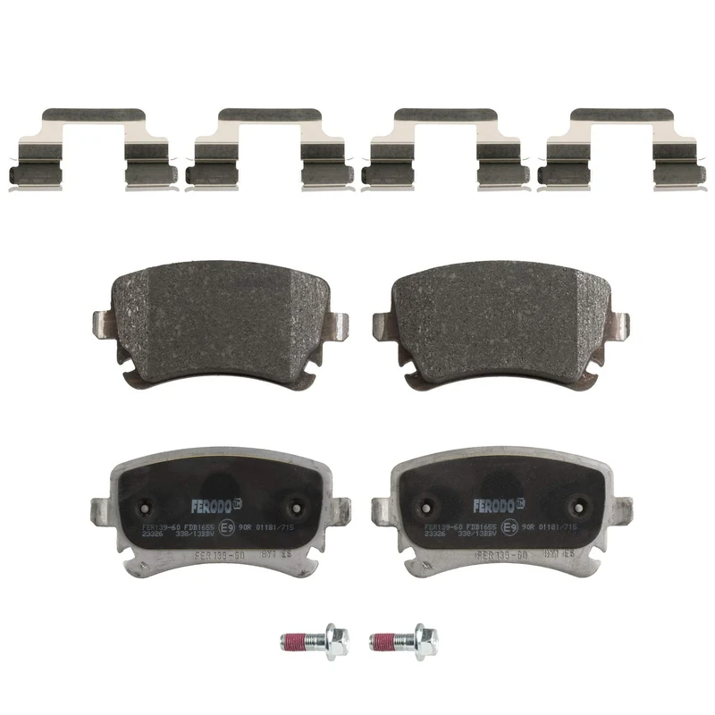 Ferodo FDB1655 Brake Pad Set, disc brake - (set of 4)