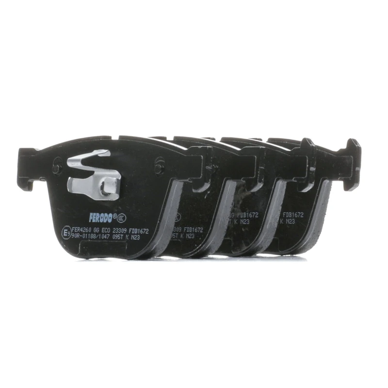 Ferodo FDB1672 Brake Pad Set, disc brake - (set of 4)
