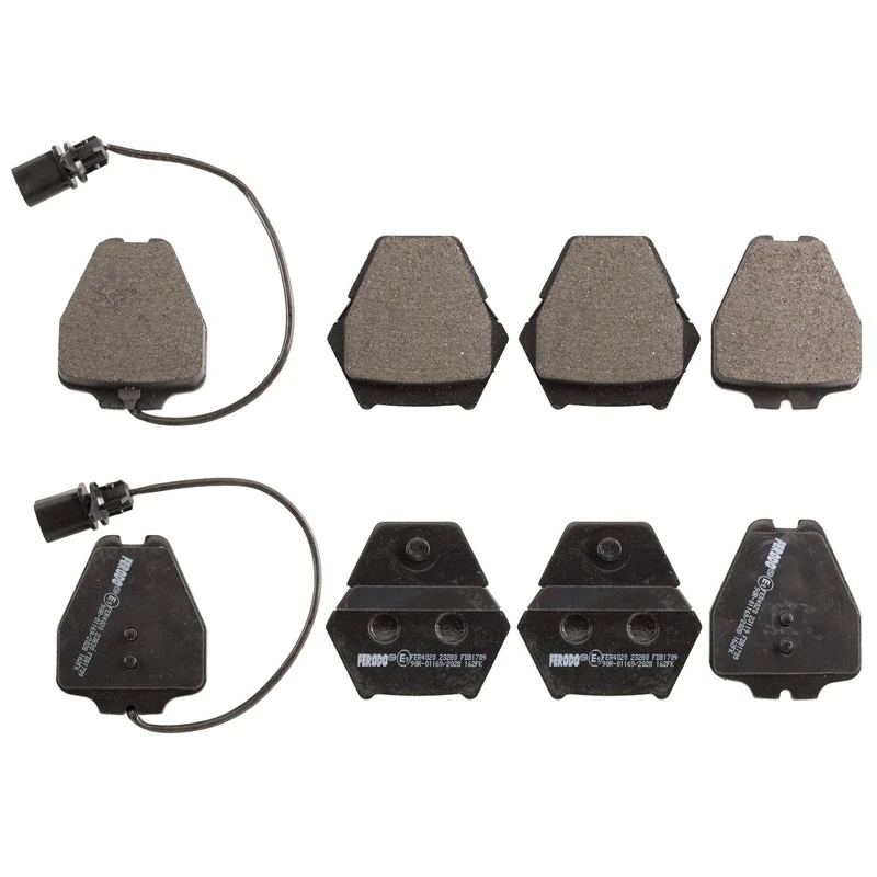 Ferodo FDB1709 Brake Pad Set, disc brake - (set of 4)